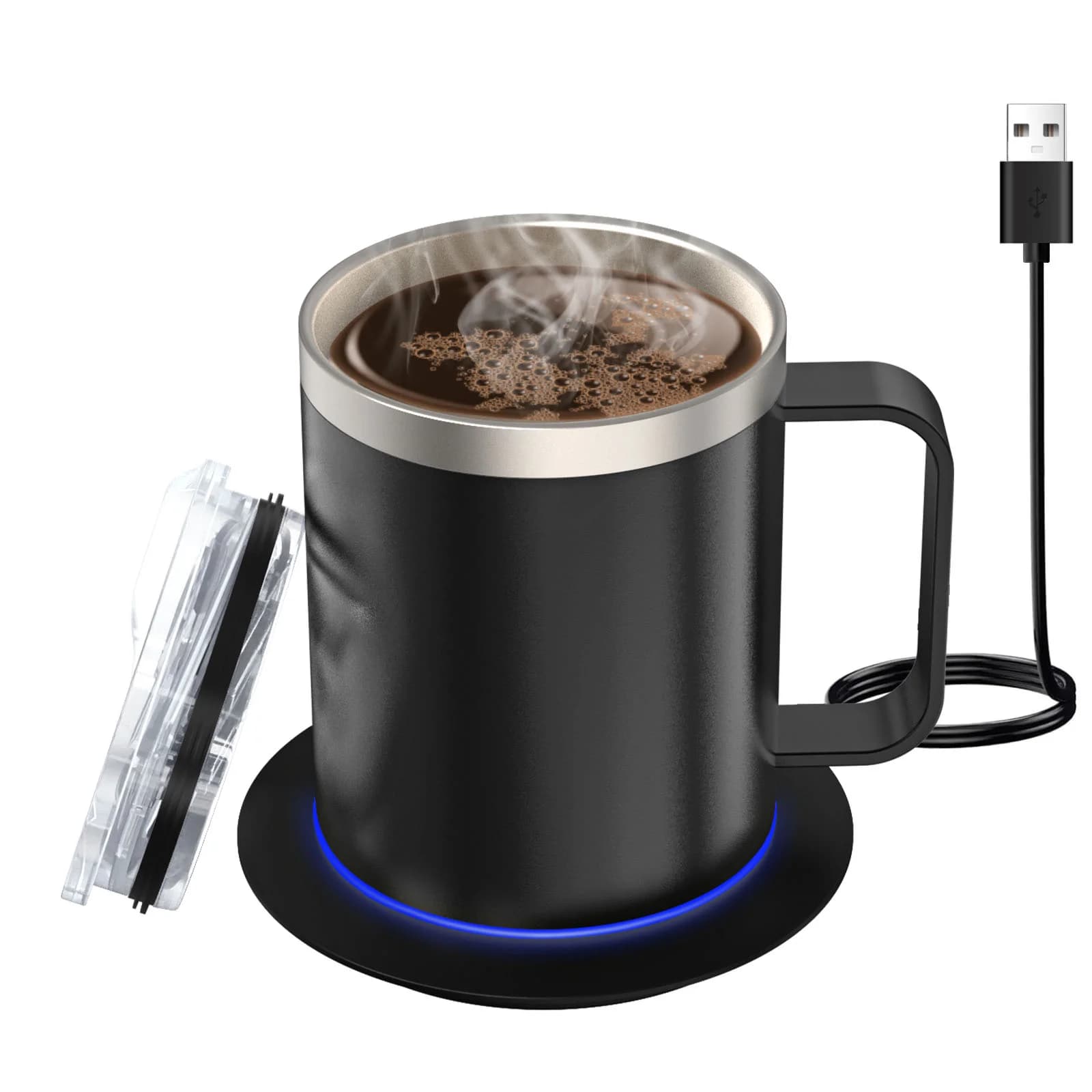 12oz USB加熱コーヒーマグ